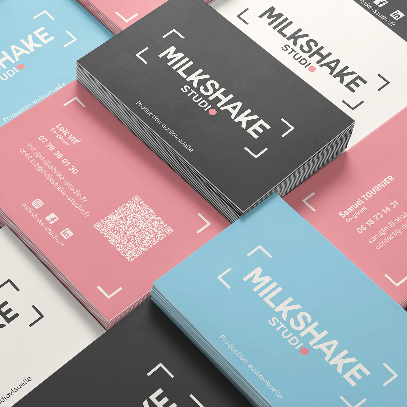 Carte de Visite Milkshake studio